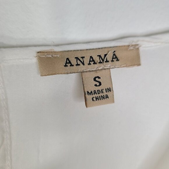Anama White Forest Green Ombre SOFT Romper - Picture 5 of 6